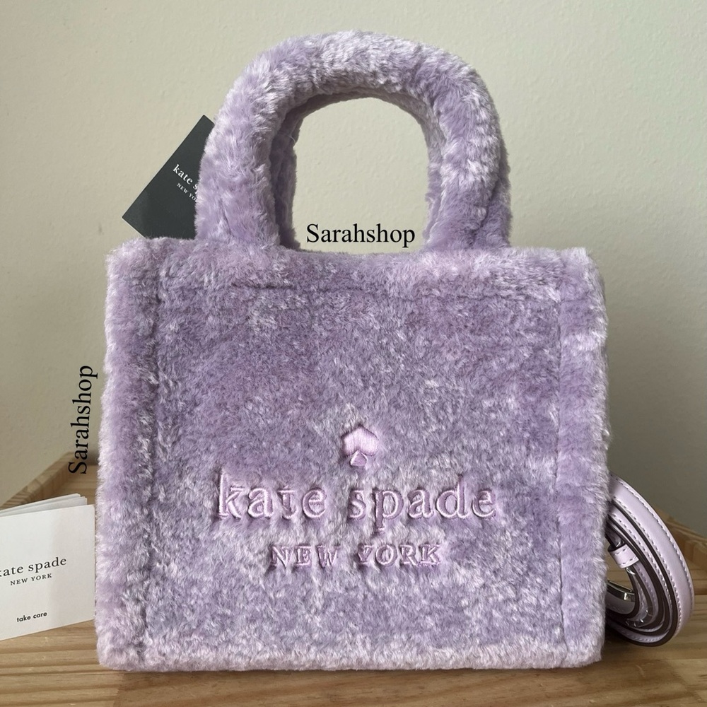 ♠️Kate Spade Ellie Faux Fur Small Tote